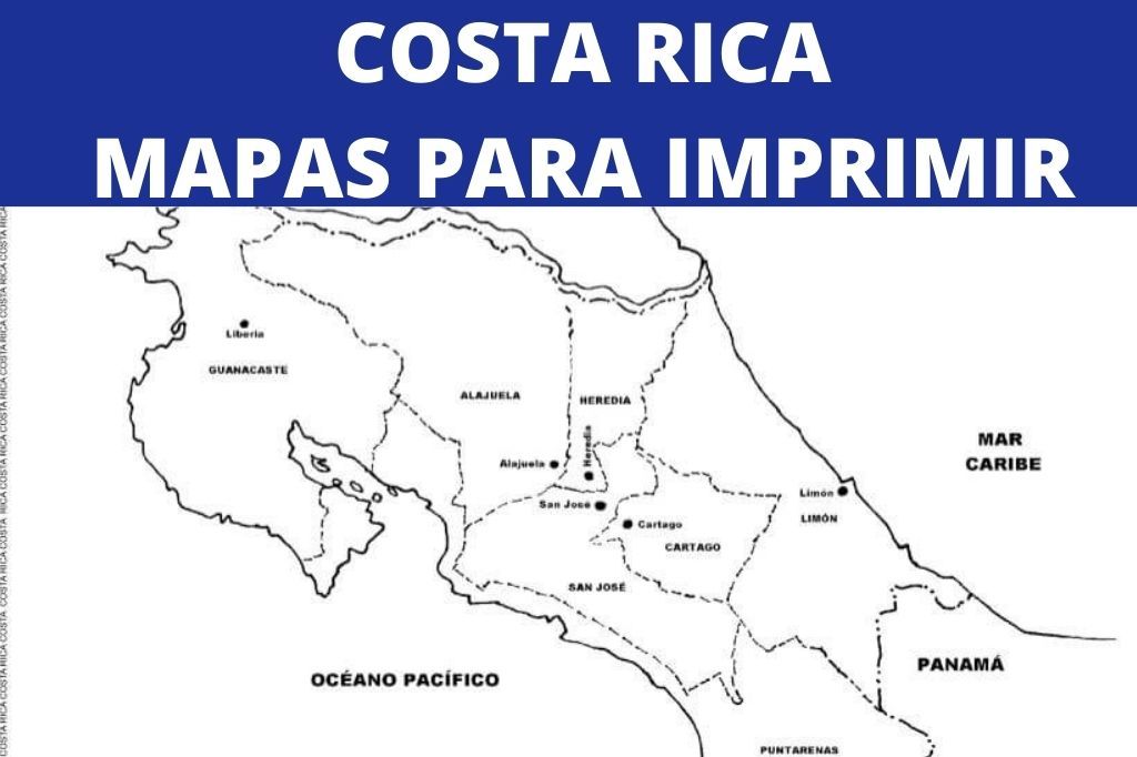 COSTA RICA MAPA