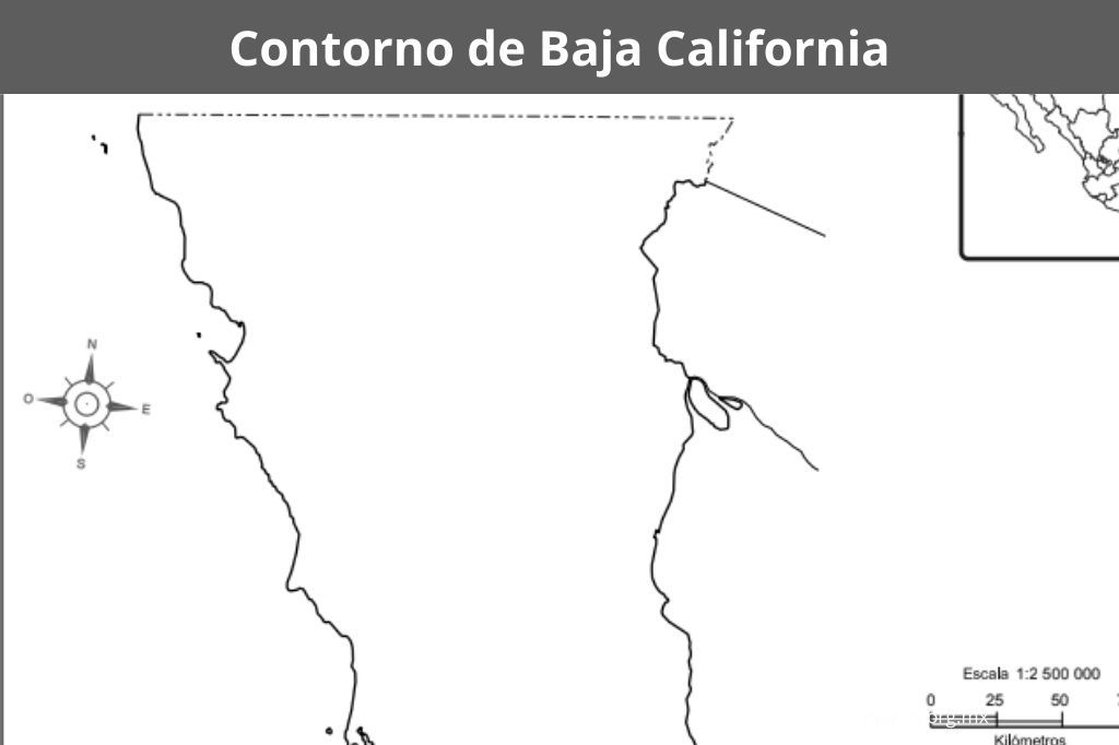 Contorno de Baja California
