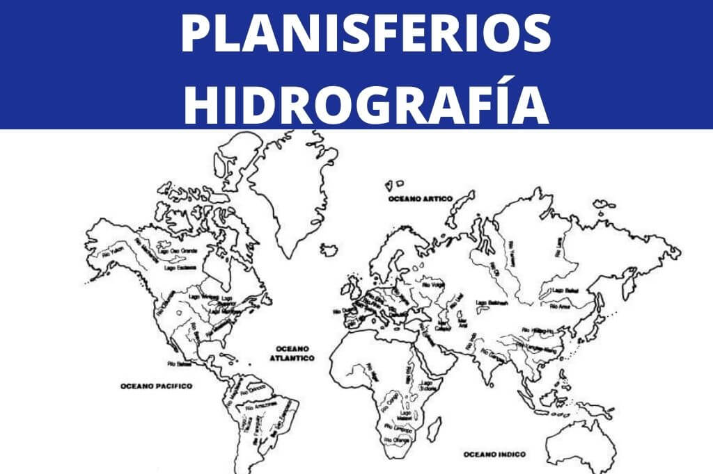 PLANISFERIO HIDROGRAFIA