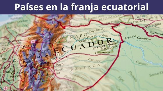 Países en la franja ecuatorial