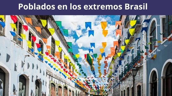 poblados en los extremos Brasil