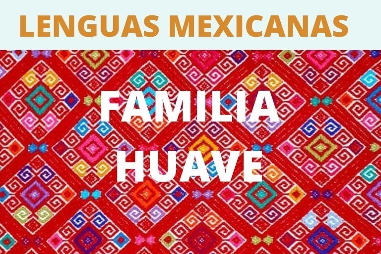 Mapa lingüístico de la familia huave
